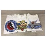 3 Vintage Sports-Themed Graphic T-Shirts