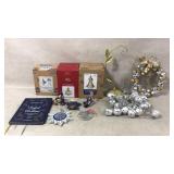 Holiday Decorations and Figures Set
