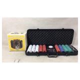 Hoyle Rotating Poker Chip Rack with Carrying Case