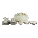 Vintage  Charles Ahrenfeldt Limoges Dish Set,