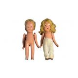 (2) Vintage 1940s Nancy Ann Storybook Dolls