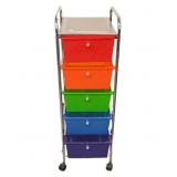 5 Drawer Rolling Organizer