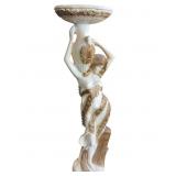 Vintage Plaster Greek Woman Statue Garden statue