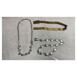Vtg style womenï¿½s chain link belts