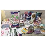 Party Supplies Lot With Various Items