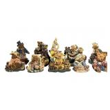 (11) Vintage Boydï¿½s Bears & Friends Resin Figures