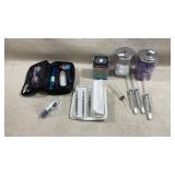 assortment of diabetes management supplies,