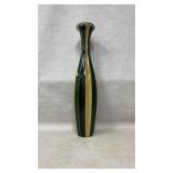 Tall Ceramic Vase by Oriental Accent, Green and Be