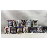 trading card blaster and hobby boxes, including