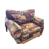 Oversized Southwest  Armchair