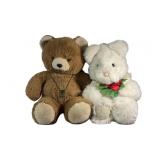 (2) Large Vintage Teddy Bears, Phebe Phillips,