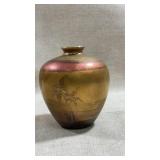 vintage Weller LaSa art pottery vase featuring