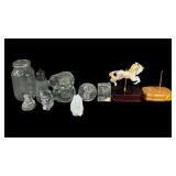 Vintage Glass/Ceramic Keepsakes, Paperweights,