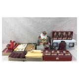 Holiday Candles, Figurines, and Holders
