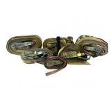 (6) heavy-duty cargo ratchet tie-down straps