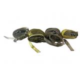 (6) heavy-duty ratchet tie-down strap w