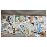 large collection of vintage National Geographic