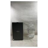Large crystal flower vase by Waterford Crystal