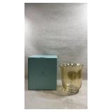 vintage PartyLite Golden Lustre Hurricane candle