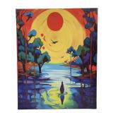 Peter max better world print on CANAVS