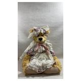 Large vintage Bearly People Victorian-style