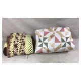 Two Handmade Quilts and Throws
