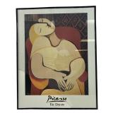 Pablo Picasso the dream framed print