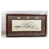 limited edition lithograph or screenprint titled