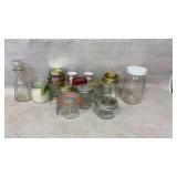 Glass Jars and Decorative Ceramic Items