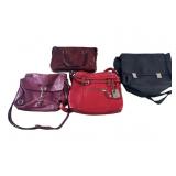 (4) womenï¿½s purses & bags