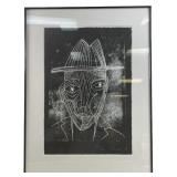 Tom Johnson Untitled Lithograph signed