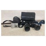 Sony Cyber-Shot and Orion Binoculars Bundle