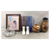 Lot With Art, Glass, And Ceramic Pieces