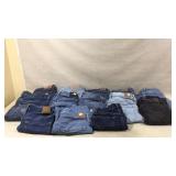 Denim Clothing, Including Shorts and Jeans
