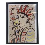 Pablo Picasso (Carnival) Framed Print