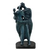 Signed Dali "the family" bronze sculpture