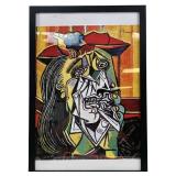 Pablo Picasso "La Femme qui pleure" framed print