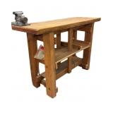 Wooden Work Bench with 4lb Bench Vise by Duracraft