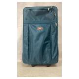 Travelers Club Rolling Suitcase with Lock and Stra