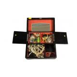 Vintage Chinese Jewelry/Music Box with Costume