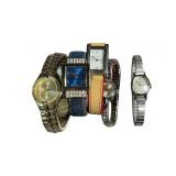 (5) Vintage Womenï¿½s Wrist Watches, Timex, Gruen,