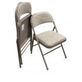 2 Folding SAMSONITE Chairs