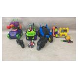 DC Comics Joker and Batman Toy Vehicle Collection