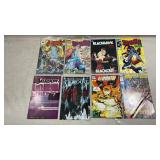 eight vintage comic books Comic Books Included ï¿½