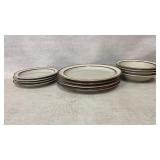 Rainbow Stoneware Capri Dinnerware Plates