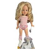 16" Kimberly A Tomy Doll in Original Outfit +