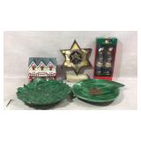 Holiday Decor Including Ceramic Pieces