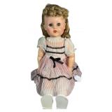23" 1950s Eegee Walker Doll All Original Bend