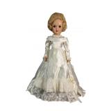 RARE Eugenia All Original Bride-Mohair Doll 18"