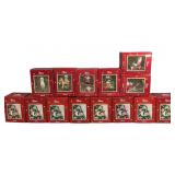 (14) Vintage Flavia Weedn Christmas Ornaments